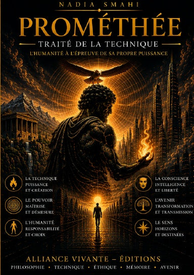Couverture du livre Prométhée — Traité de la technique, essai philosophique sur la technique, le progrès et l’intelligence artificielle